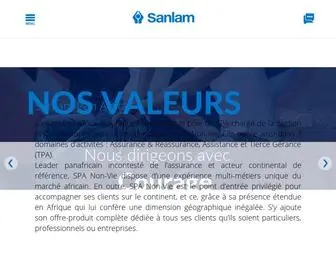 Sanlampanafrica.com(Sanlam Pan Africa) Screenshot