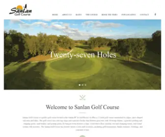 Sanlangolf.com(Twenty-seven Holes) Screenshot