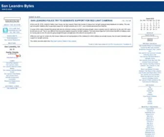 Sanleandrobytes.com(San Leandro Bytes) Screenshot