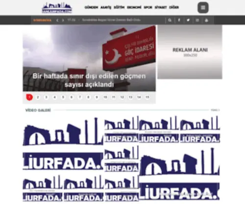Sanliurfada.com(Şanlıurfa'nın Haber Sitesi) Screenshot