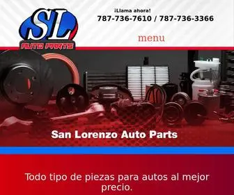 Sanlorenzoautoparts.com(San Lorenzo Auto Parts) Screenshot