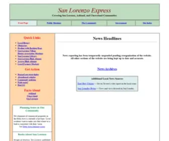 Sanlorenzoexpress.com(Site Disabled) Screenshot