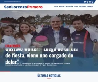 Sanlorenzoprimero.com.ar(San Lorenzo Primero) Screenshot