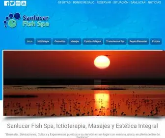 Sanlucarfishspa.es(Sanlucar Fish Spa) Screenshot