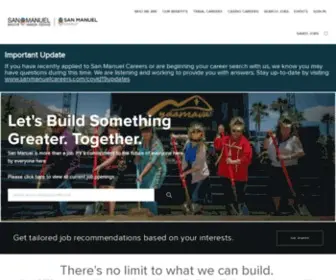 Sanmanuelcareers.com(San Manuel) Screenshot