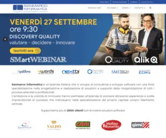 Sanmarcoinformatica.it(Sanmarco Informatica S.p.A) Screenshot