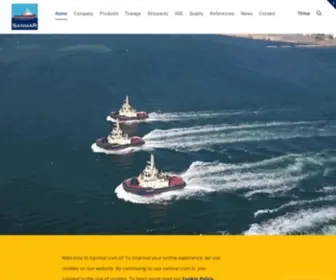 Sanmar.com.tr(Sanmar Shipyards) Screenshot