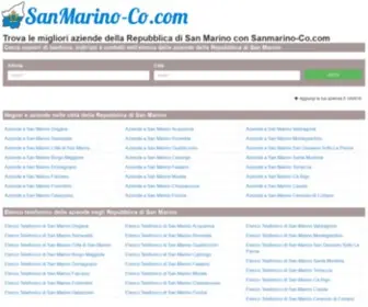 Sanmarino-CO.com(Cerca negozi) Screenshot