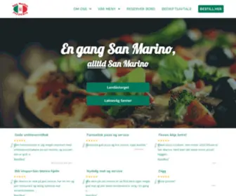 Sanmarino.no(San Marino Pizzeria) Screenshot