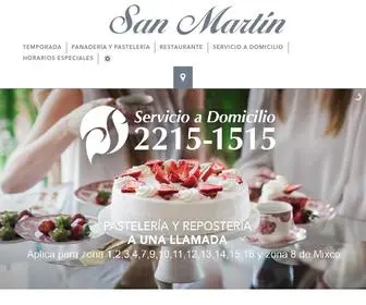 Sanmartinbakery.com(San) Screenshot