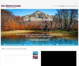Sanmartindelosandes.gov.ar(Página Inicial San Martín de los Andes) Screenshot