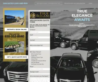 Sanmateolimos.com(SAN MATEO LIMO AND BUS) Screenshot