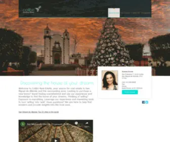 Sanmiguel-Realty.com(San Miguel de Allende Real Estate Realty Colibri) Screenshot