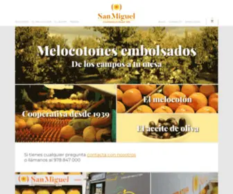 Sanmiguelcalanda.com(Melocotón) Screenshot