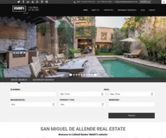 Sanmiguelrealestatelistings.com(San miguel real estate listings) Screenshot