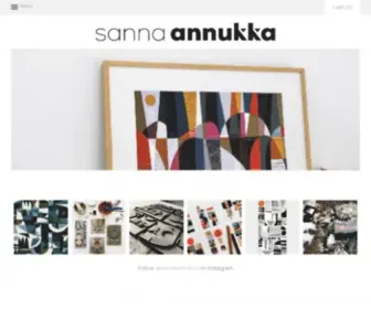 Sanna-Annukka.com(Sanna Annukka) Screenshot