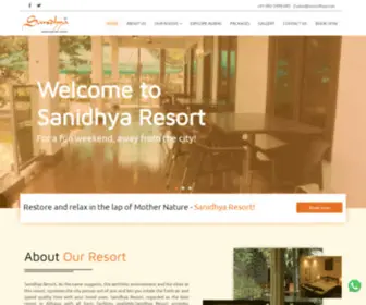 Sannidhya.com(Sanidhya Resort near Alibag is a perfect weekend getaway) Screenshot