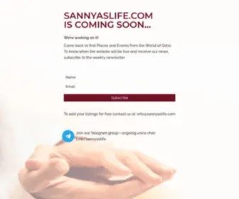 Sannyaslife.com(SannyasLife) Screenshot