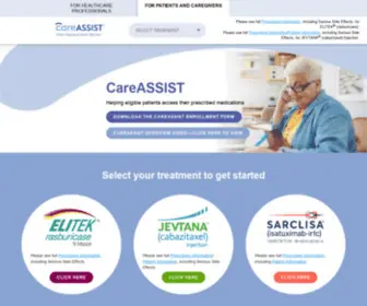 Sanoficareassist.com(Join CareASSIST) Screenshot