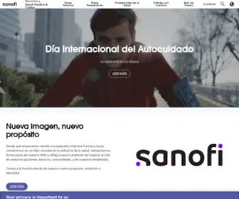 Sanofi.com.pa(Sanofi) Screenshot