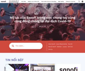 Sanofi.com.vn(Trang chủ) Screenshot