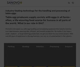 Sanovoegg.com(Egg Machine) Screenshot