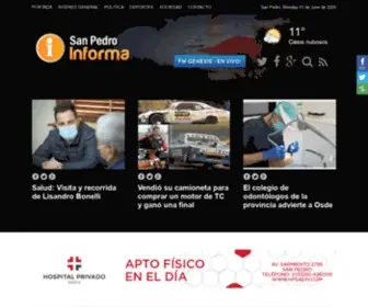 Sanpedroinforma.com.ar(San Pedro Informa) Screenshot