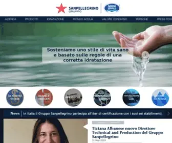 Sanpellegrino-Corporate.it(Sanpellegrino Corporate) Screenshot