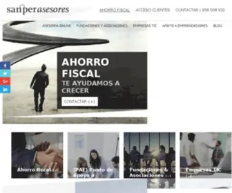 Sanperasesores.es(Asesoría online) Screenshot