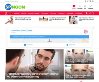 Sanphamngon.com(Sản Phẩm Ngon) Screenshot