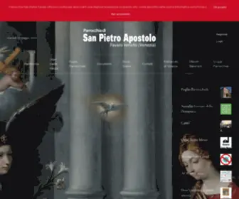 Sanpietrofavaro.it(Sito ufficiale Parrocchia San Pietro Favaro Venezia) Screenshot