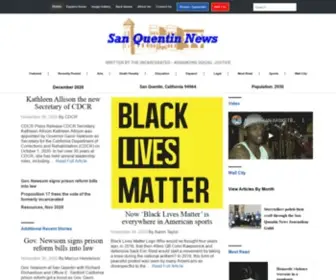 Sanquentinnews.com(Written By Incarcerated) Screenshot