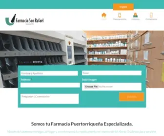 Sanrafaelfarmacia.com(Farmacia Especializada San Rafael) Screenshot