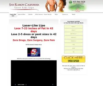 Sanramoncalifornialaserlikelipo.com(Quick weight loss center and clinic San Ramon) Screenshot