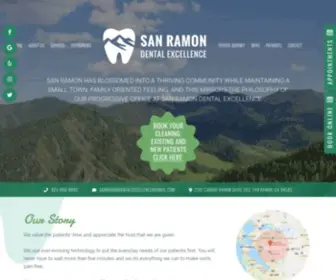 Sanramondentalexcellence.com(San Ramon Dentist) Screenshot