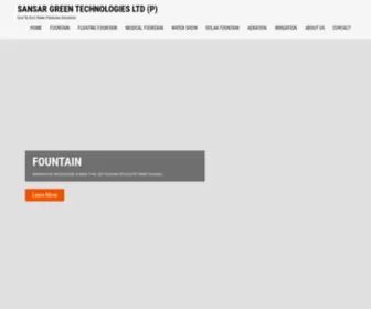 Sansargreentech.com(Sansar Green Technologies Ltd (P)) Screenshot