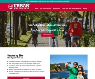 Sansebastianurbanadventures.com(Urban Adventures) Screenshot