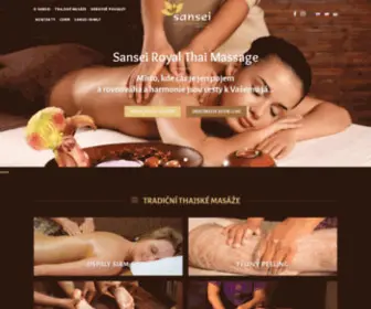 Sansei.cz(Sansei Royal Thai Massage) Screenshot
