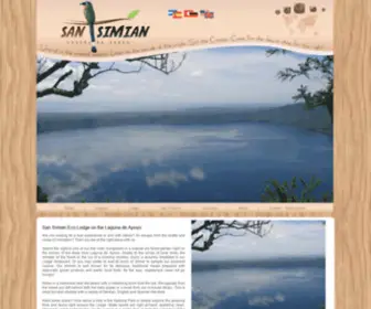 Sansimian.com(Laguna de Apoyo) Screenshot