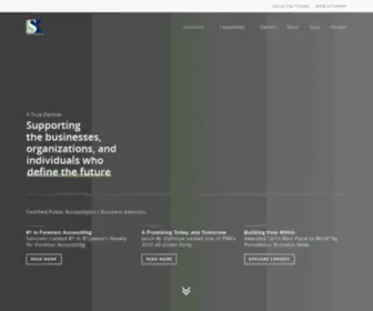 Sansiveri.com(Sansiveri, Kimball &amp; Co., LLP) Screenshot