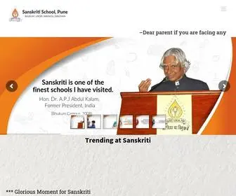 Sanskritischoolpune.org(Sanskriti School Pune) Screenshot