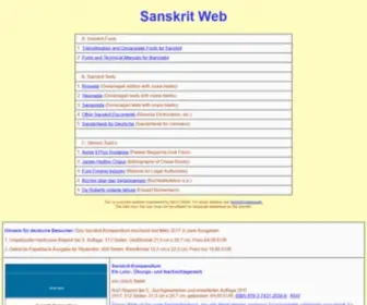 Sanskritweb.net(Sanskrit Fonts) Screenshot