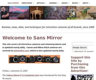 Sansmirror.com(Sans Mirror) Screenshot