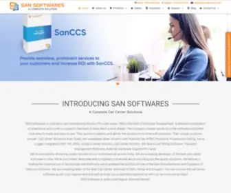 Sansoftwares.com(Top Software Development Company) Screenshot