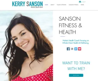 Sansonhealth.com(Fitness Trainer) Screenshot