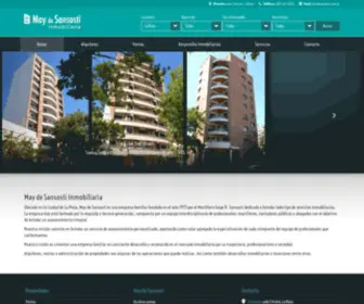 Sansosti.com.ar(Inmobiliaria Sansosti) Screenshot