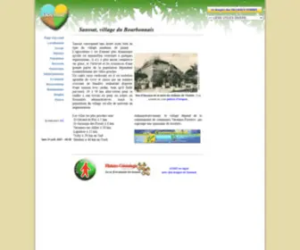Sanssat.net(Sanssat en Bourbonnais) Screenshot