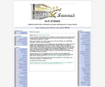 Sansui-Parts-Shop.com(Sansui) Screenshot
