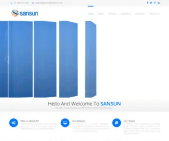 Sansunwebsolutions.com(Sansun Web Solutions) Screenshot