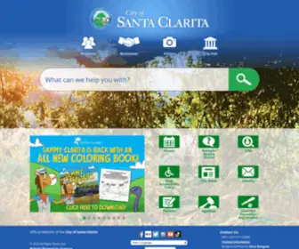 Santa-Clarita.com(City of Santa Clarita) Screenshot
